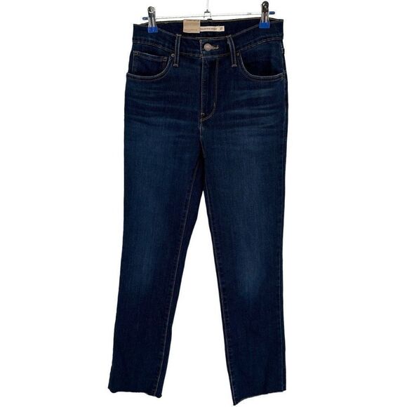 Levi’s 724 High Rise Straight Jeans 4 Short 27X30 NWT - Picture 1 of 9
